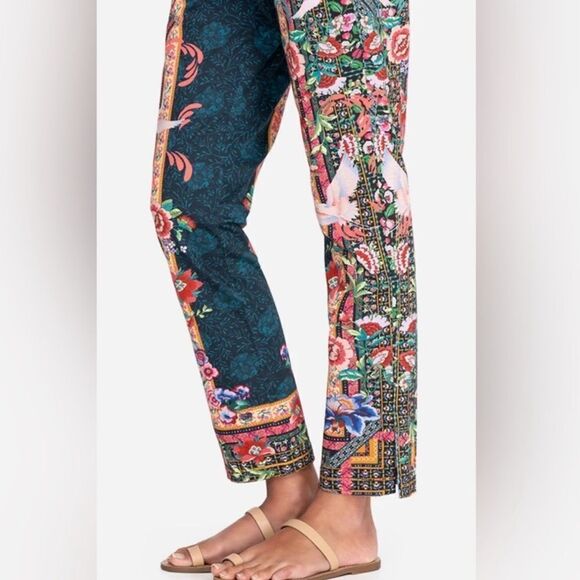 Johnny Was Aria Skies Multicolor Skinny Jeans Size 6 - Picture 2 of 13